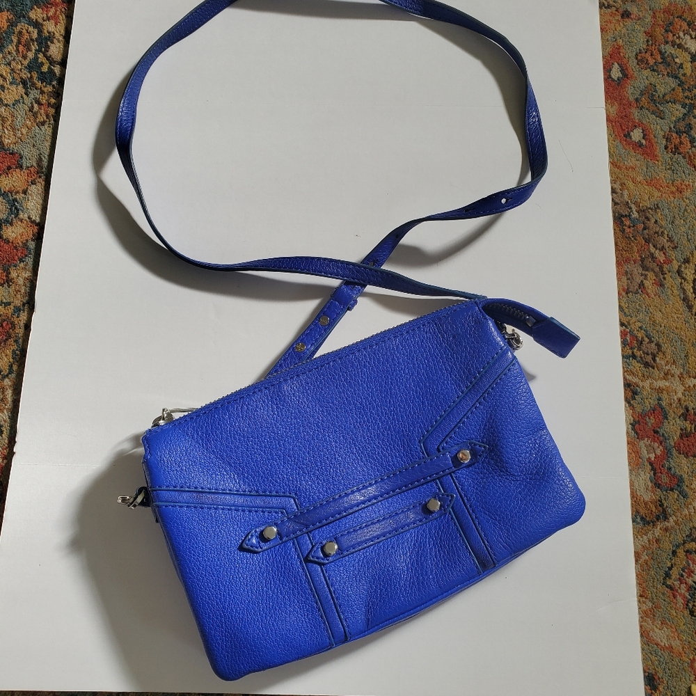 Botkier Leather Crossbody Bag | Cobalt Blue